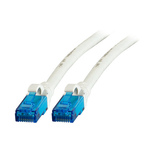 EFB RJ45 Patchkabel Cat.6A U/UTP LSZH Premium 500MHz wei 1m-1