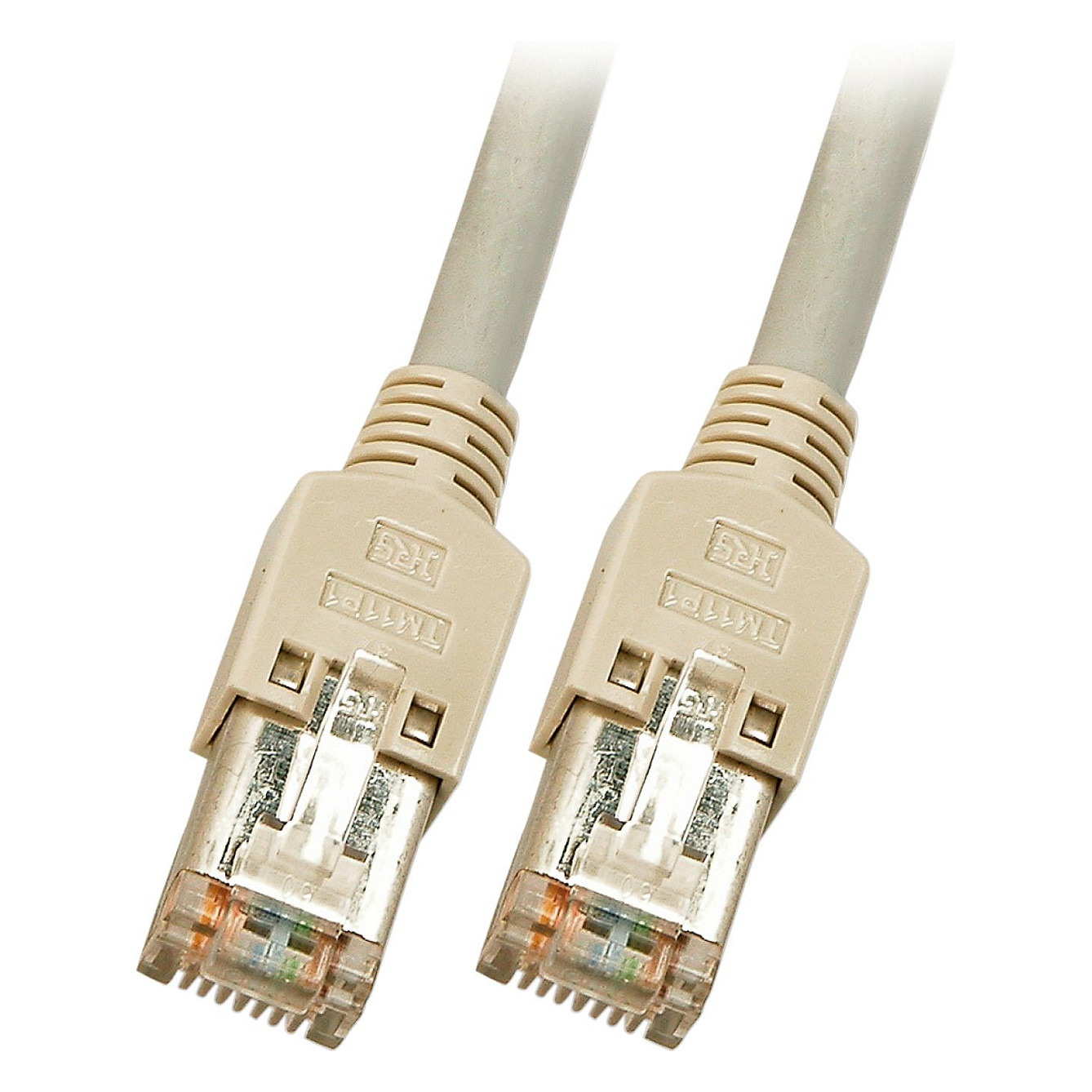 EFB RJ45 Patchkabel Cat.5e F/UTP LSZH Draka UC300 TM11 grau 0,15m-0