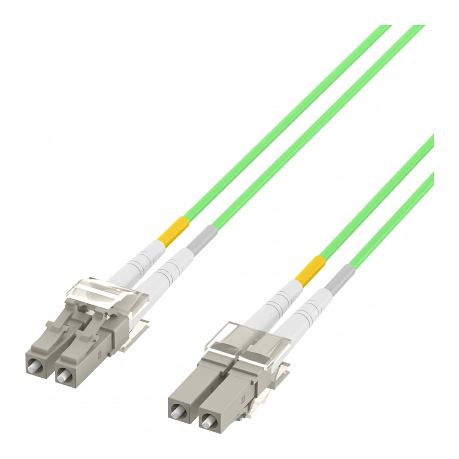 EFB Duplex Patchkabel LC-LC OM5 25m LSZH 2mm limettengrn-0