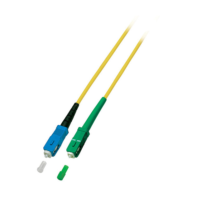 EFB Simplex Patchkabel SC/APC-SC OS2 G657A2 3m LSZH 3mm gelb-0