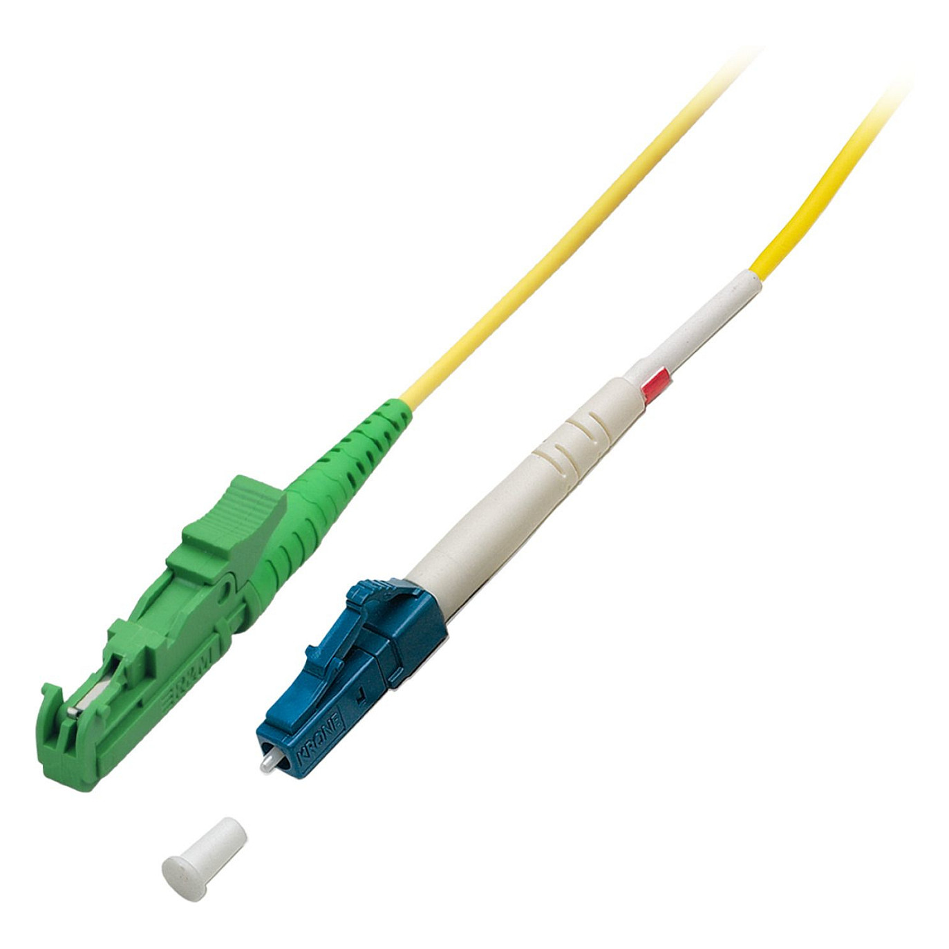 EFB R&M Simplex Patchkabel E2000/APC-LC OS2 2m LSZH 3mm gelb G657A1 Grade C-0