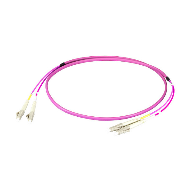Optički patch kabel EFB Elektronik Duplex LC-LC OM4 1m
