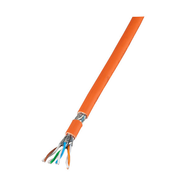 EFB LAN Cat.7 1000 AWG23 S/FTP 4P CPR Dca, orange, 500m-0