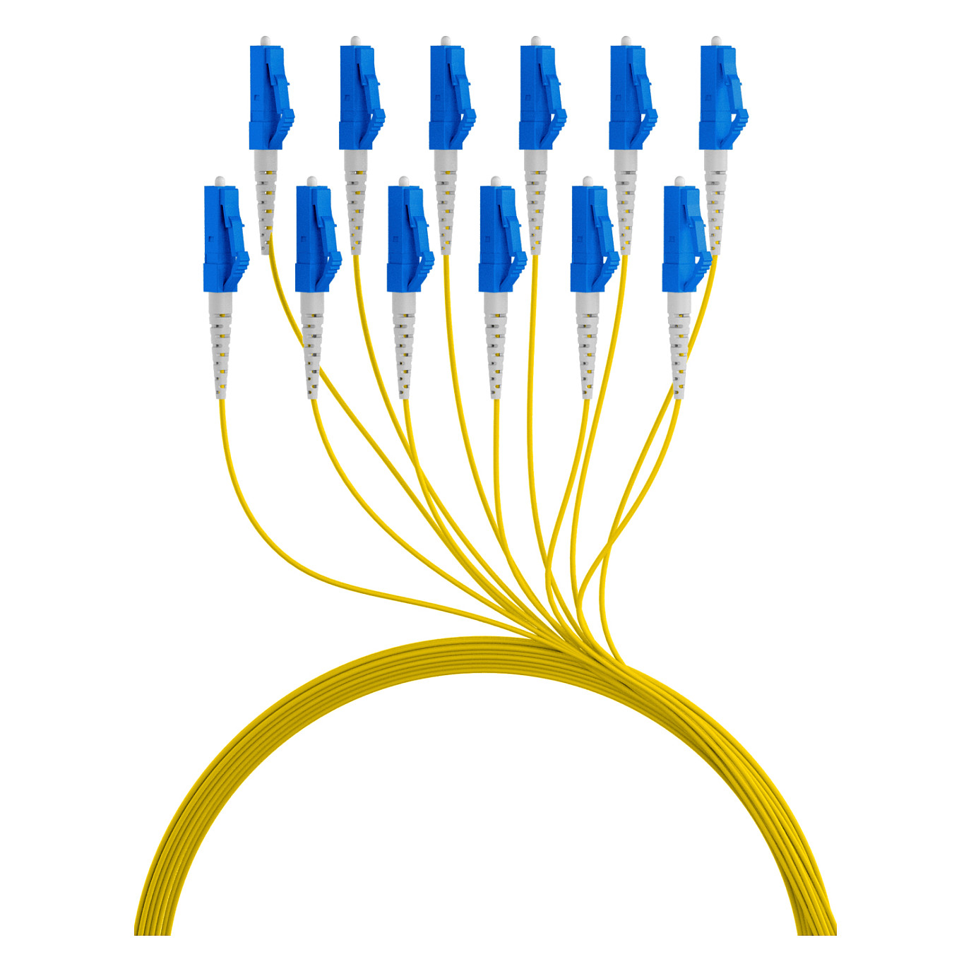 EFB Trunkkabel U-DQ(ZN)BH OS2 12E (1x12) LC-LC 190m Dca LSZH G657A1-1