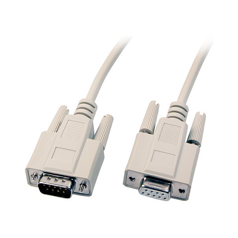 EFB Datenkabel seriell 1:1, 2x DSub 9, St.-Bu., 3,0m, beige-0