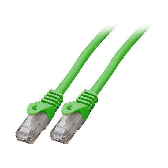 Mrežni kabel EFB Cat.5e U/UTP LSZH 7.5m zelena boja-0
