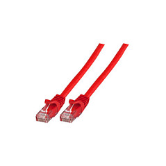 EFB RJ45 Patchkabel Cat.5e U/UTP LSZH CCA AWG24/7 rot 10m-0