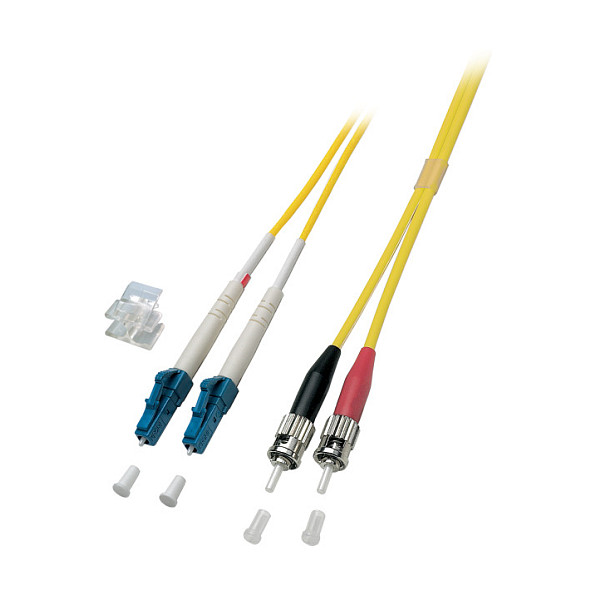 EFB Duplex Patchkabel LC-ST OS2 G652D 5m LSZH 2mm gelb