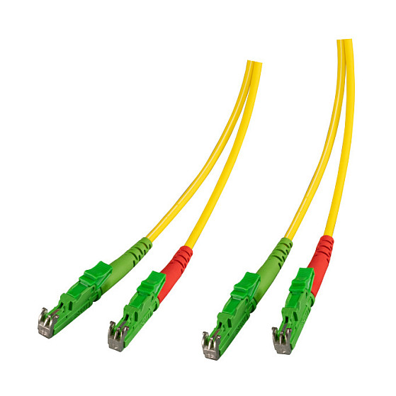 EFB R&M Duplex Patchkabel E2000/APC-E2000/APC OS2 20m LSZH 3mm gelb G657A1 Grade C-0