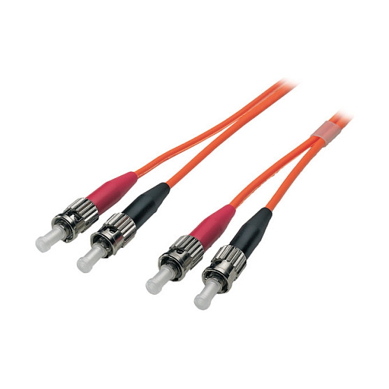 EFB Duplex Patchkabel ST-ST OM1 1m LSZH 3mm orange-0