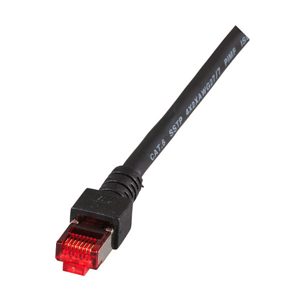 EFB RJ45 Patchkabel Cat.6 S/FTP LSZH schwarz 40m-2