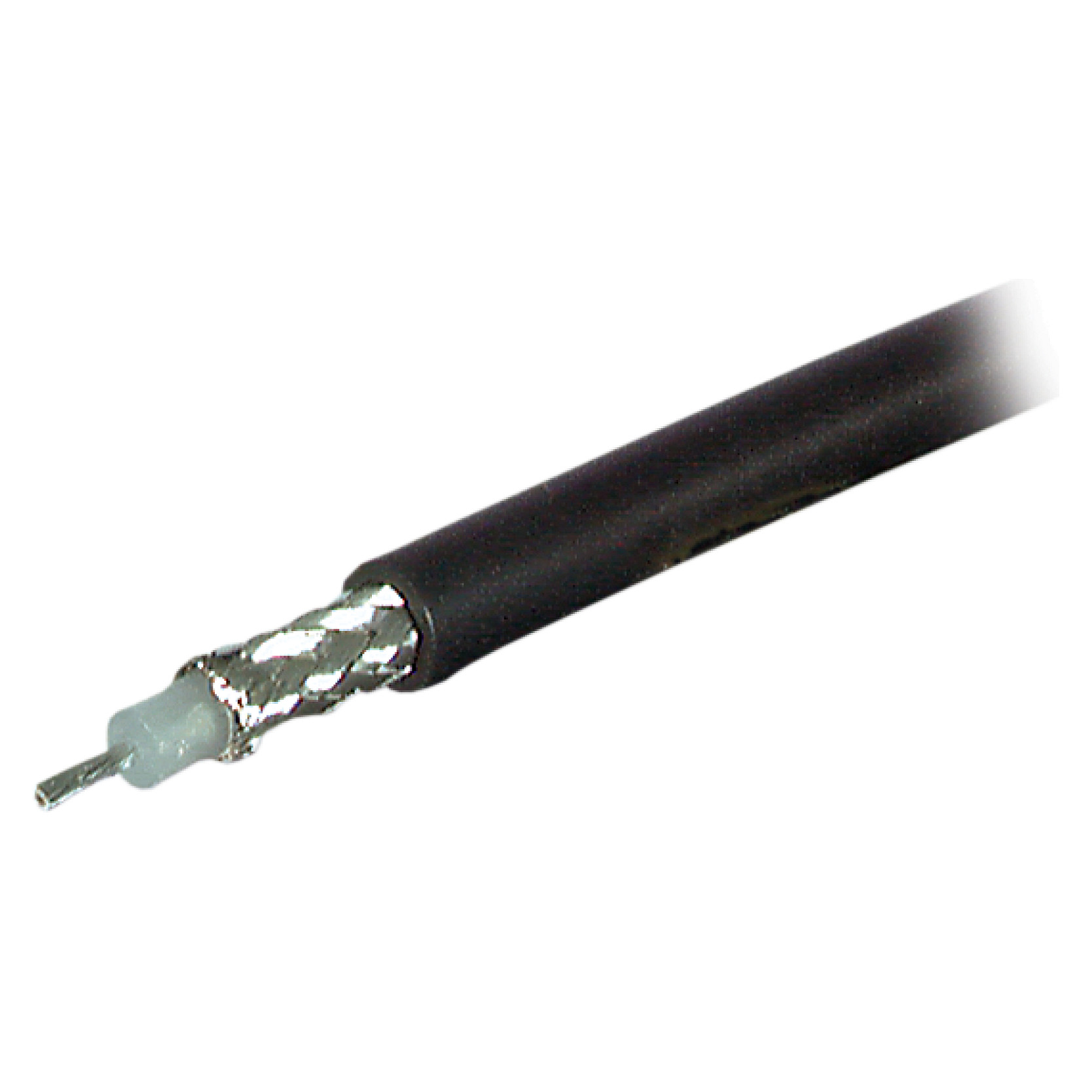 EFB Koaxialkabel RG58 C/U, 50 Ohm schwarz, PVC, 100m Ring-0