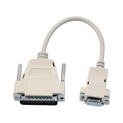 Adapter kabel EFB Elektronik D-Sub 9 (Ž) na D-Sub 25 (M) 3m, bež boja