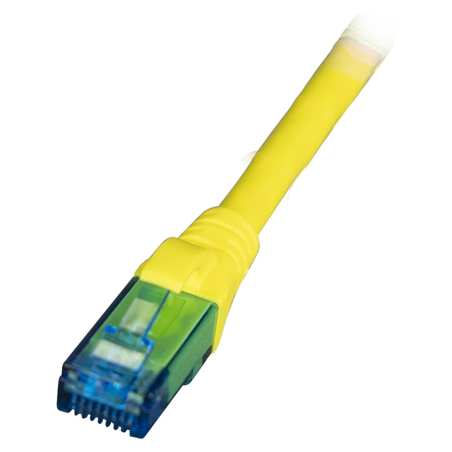 EFB RJ45 Patchkabel Cat.6A U/UTP LSZH Premium 500MHz gelb 15m-0