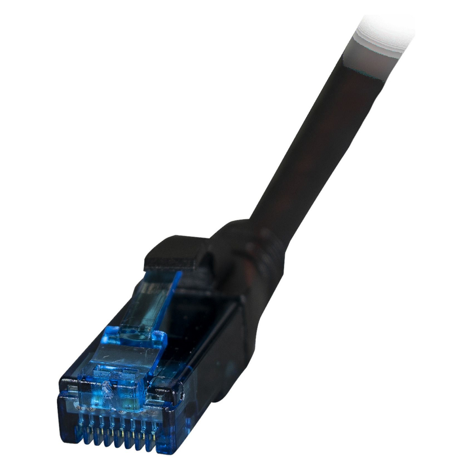 EFB RJ45 Patchkabel Cat.6A U/UTP LSZH Premium 500MHz schwarz 7,5m-0