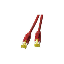 EFB RJ45 Patchkabel Cat.6A S/FTP LSZH Draka UC900 TM31 rot 0,5m