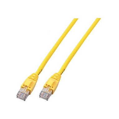 EFB RJ45 Patchkabel Cat.6 U/UTP LSZH CCA gelb 5m-0