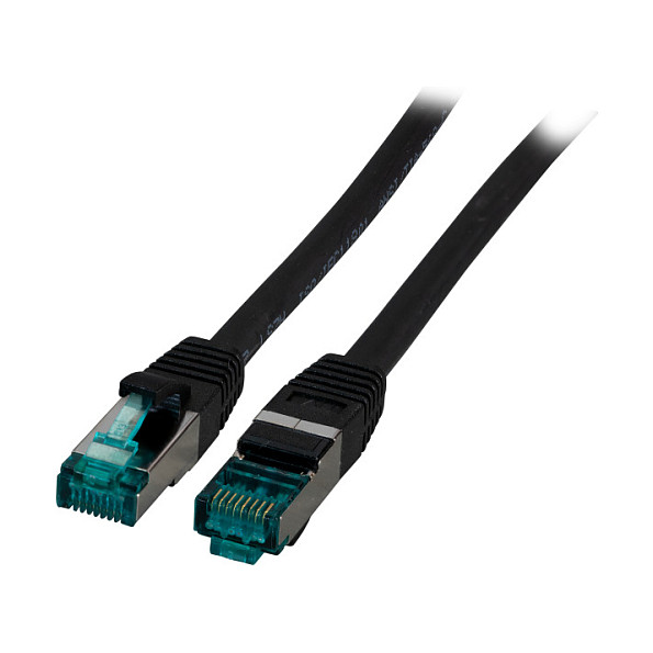 EFB RJ45 Patchkabel S/FTP Cat.6A LSZH 25.00m schwarz-1