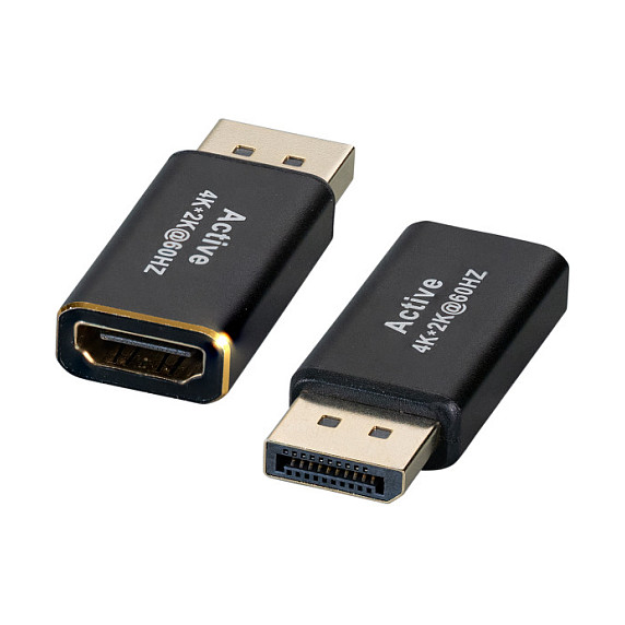 EFB DisplayPort Adapter,DP Stecker->HDMI TypA Buchse,4K60Hz-0