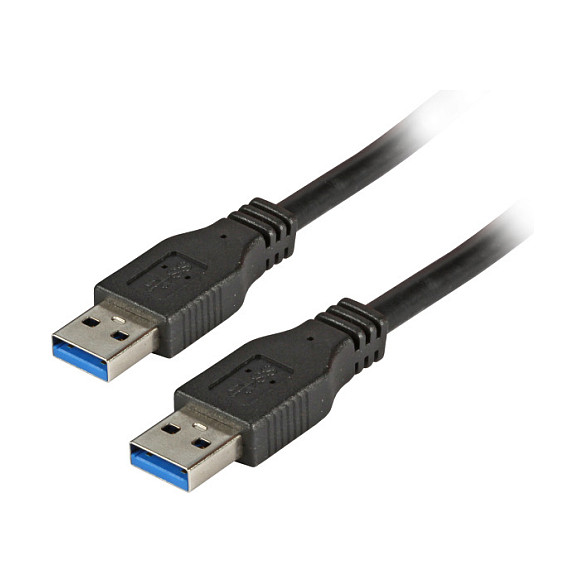 EFB USB3.0 Anschlusskabel A-A St.-St. 5,0m schwarz Classic