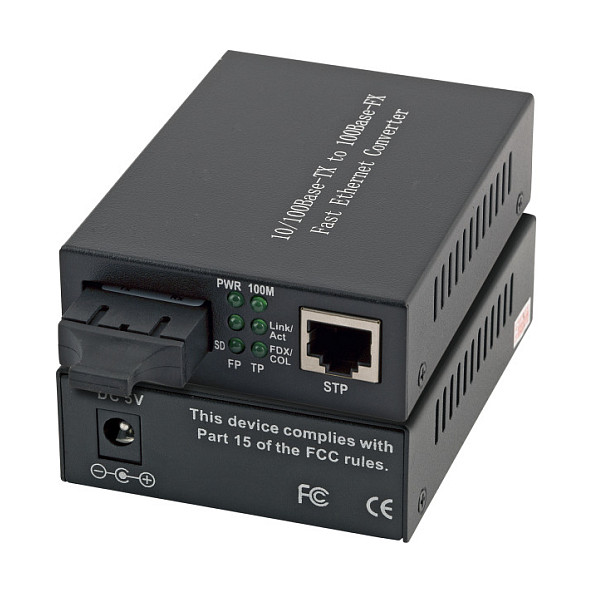 Media Konverter EFB ELEKTRONIK K5110.1, RJ45 na SC Singlemode, 10km