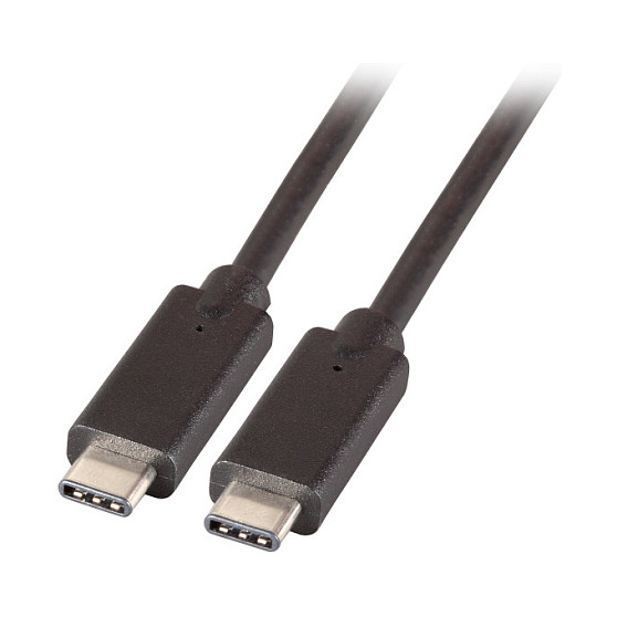 USB Kabel Type C S/S C->C 0,5m schwarz USB 3.2 Gen.1-0