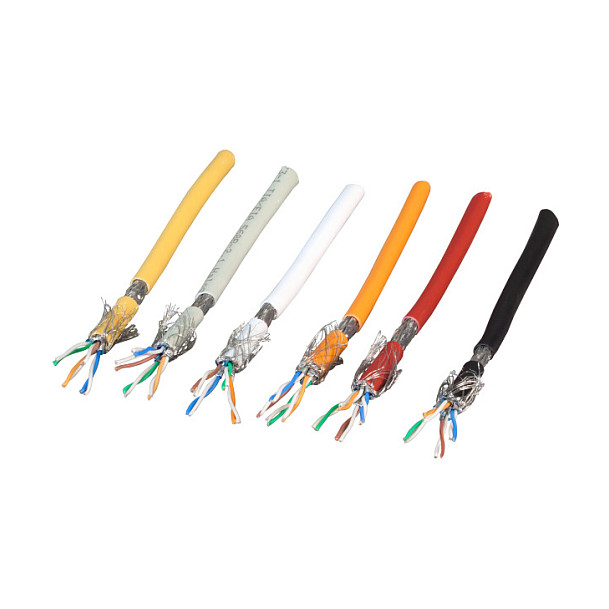 Mrežni instalacijski kabel EFB ELEKTRONIK Cat.7 S/FTP LSZH (100 m, zelena boja)-0