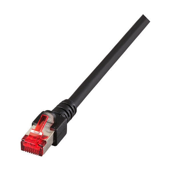 EFB RJ45 Patchkabel S/FTP Cat.6 LSZH 20.00m schwarz