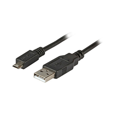 EFB USB2.0 Kabel A-Micro-B 5pol.,St-St,1.8m,schwarz,Premium-0