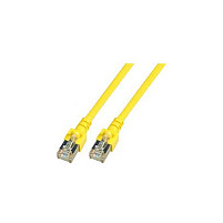 EFB RJ45 Patchkabel SF/UTP Cat.5e PVC CCA 3.00m gelb