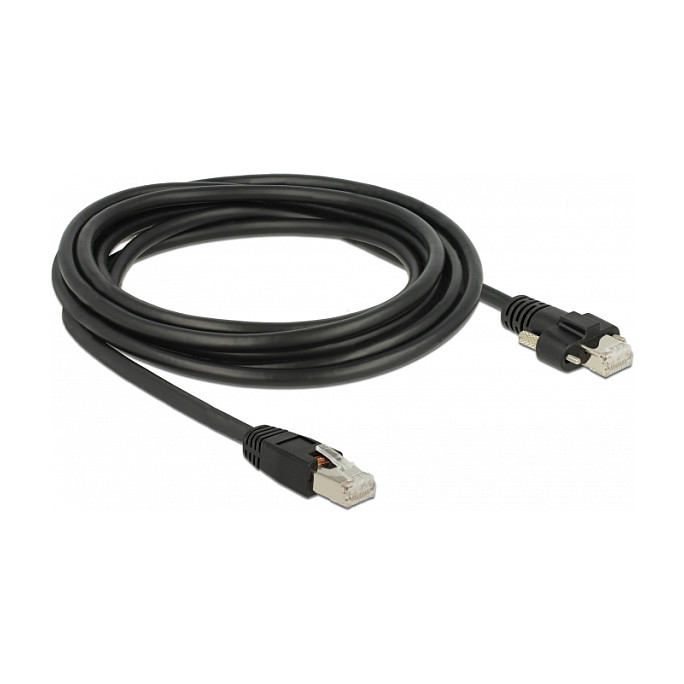 Mrežni kabel DELOCK RJ45 Cat.6 S/FTP s vijcima, 3 m
