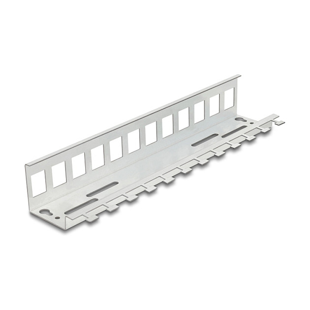 Keystone Metall Halterung 12 Port fÃ¼r Hutschienen und Wandmontage-1
