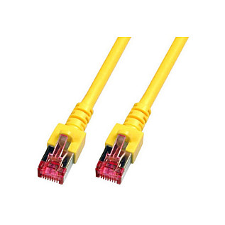 EFB RJ45 Patchkabel S/FTP Cat.6 LSZH 25.00m gelb-0