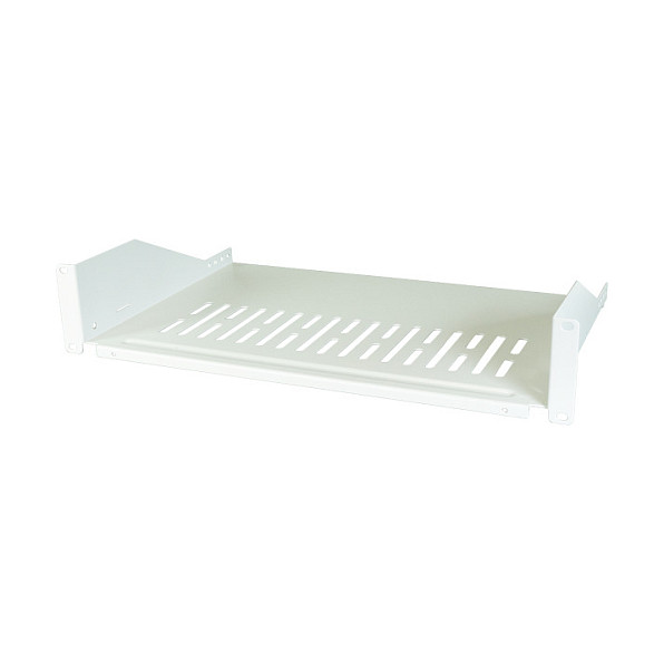 Fachboden 2HE Belastung max 25 kg 400mm tief, grau-0