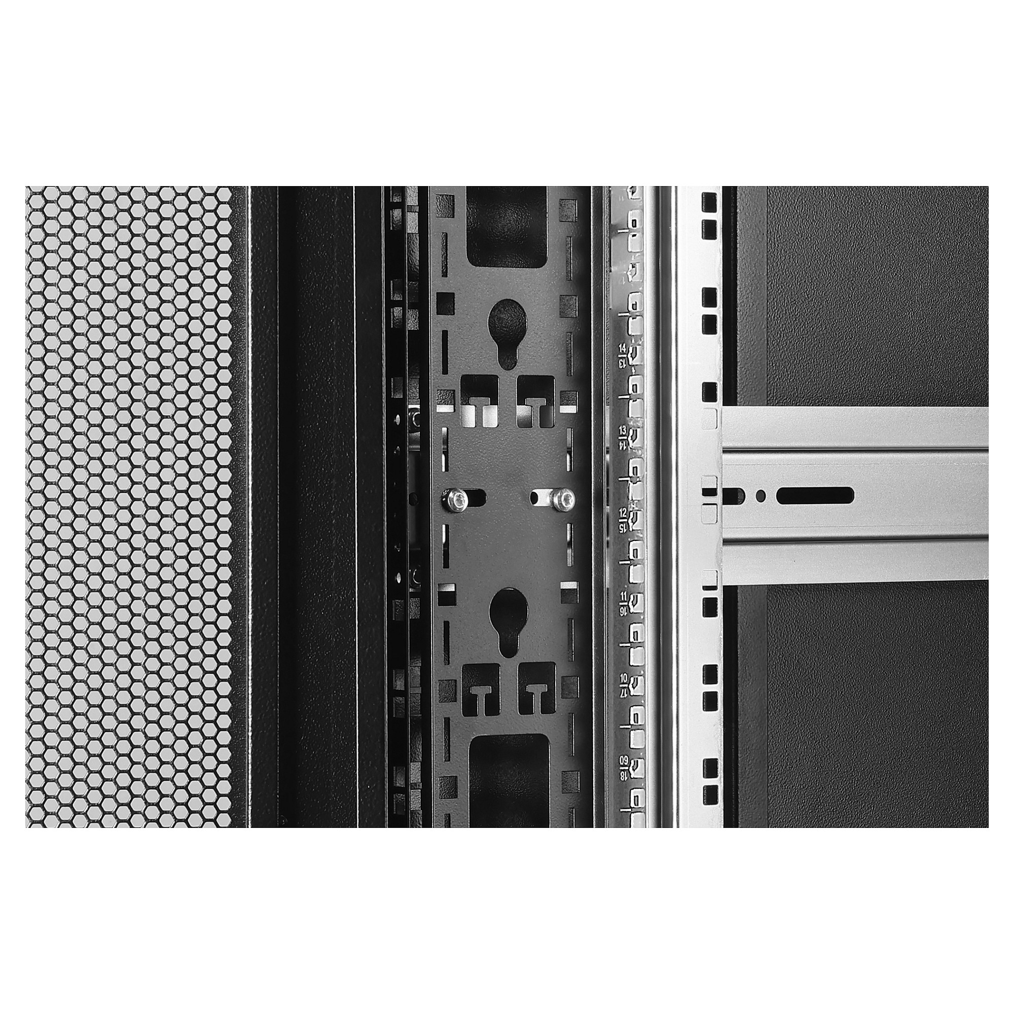 26HE Serverschrank Unique Server-N 1342x600x1000 Glast-7