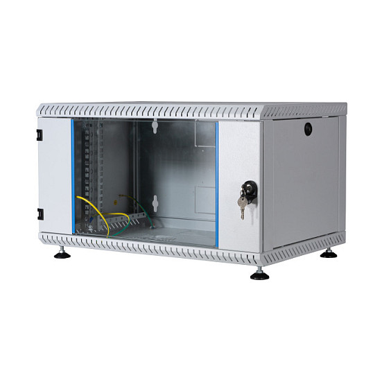 Zidni mrežni ormar EFB Elektronik 19" ECO 12U (600x500 mm), siva boja-3
