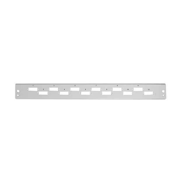 EFB Frontblende 24 x SC Duplex/LC Quad vertikal, grau