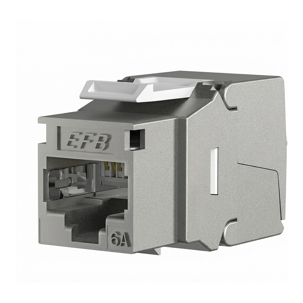 EFB RJ45 Keystone STP, Cat.6A, 500MHz, Komponenten zertifiziert, 24-Set-0
