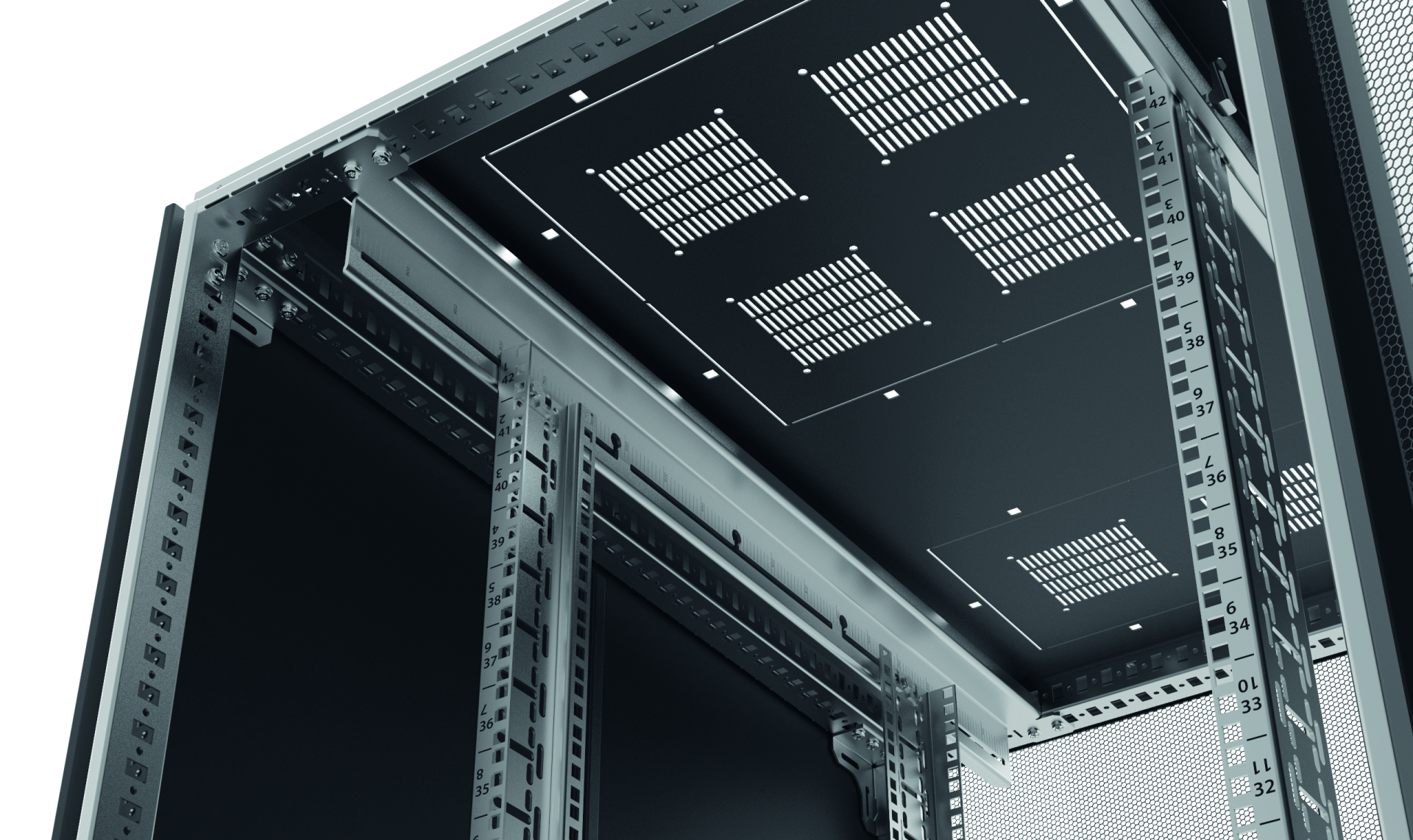 Serverski ormar EFB ELEKTRONIK 19" 47U, 800x1200mm, siva boja-1