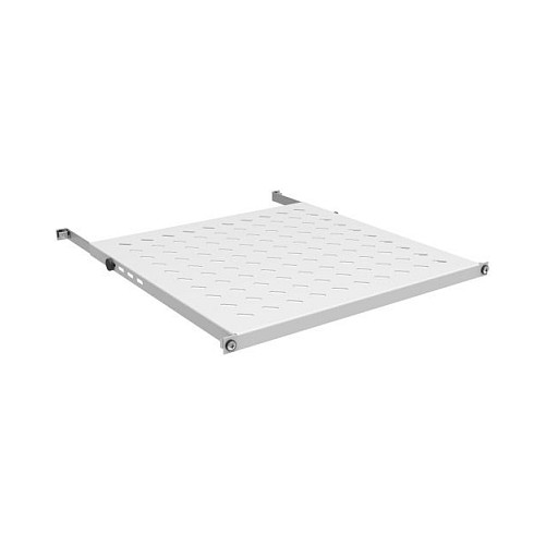 Polica EFB Elektronik 19" 0.5U fiksna za rack ormar (70 kg, dubina 800 mm), siva boja