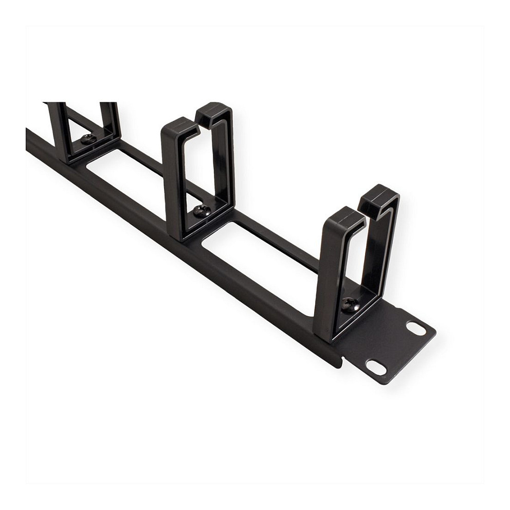 VALUE 19-Zoll-Frontplatte, 5 Kabelsen Typ C, Kabeldurchfhrung, schwarz-2