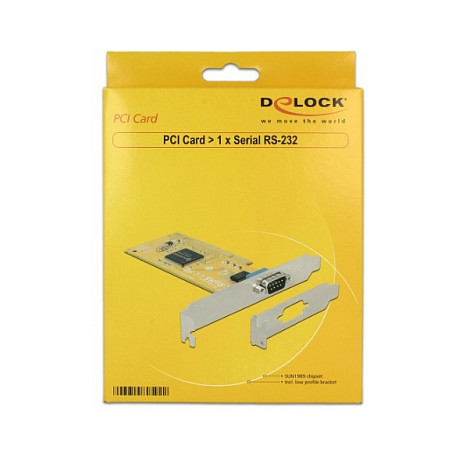 PCI Express kartica DELOCK 1x Serijski RS-232 port (89592)-3