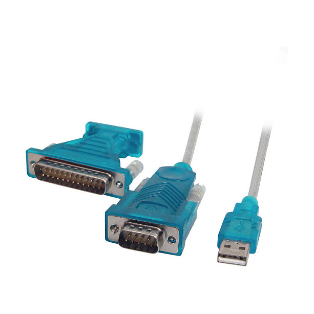 USB2.0/RS232 Konverter, aktiv A-Stecker/DB9-Stecker-0