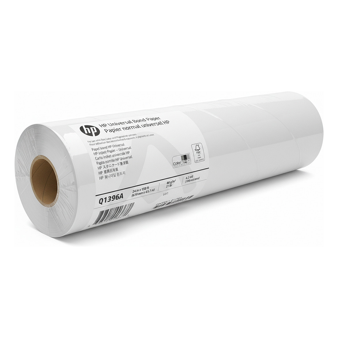 Papir za ploter HP Universal Bond Paper 80g/m² (594 mm x 45.7 m)-0