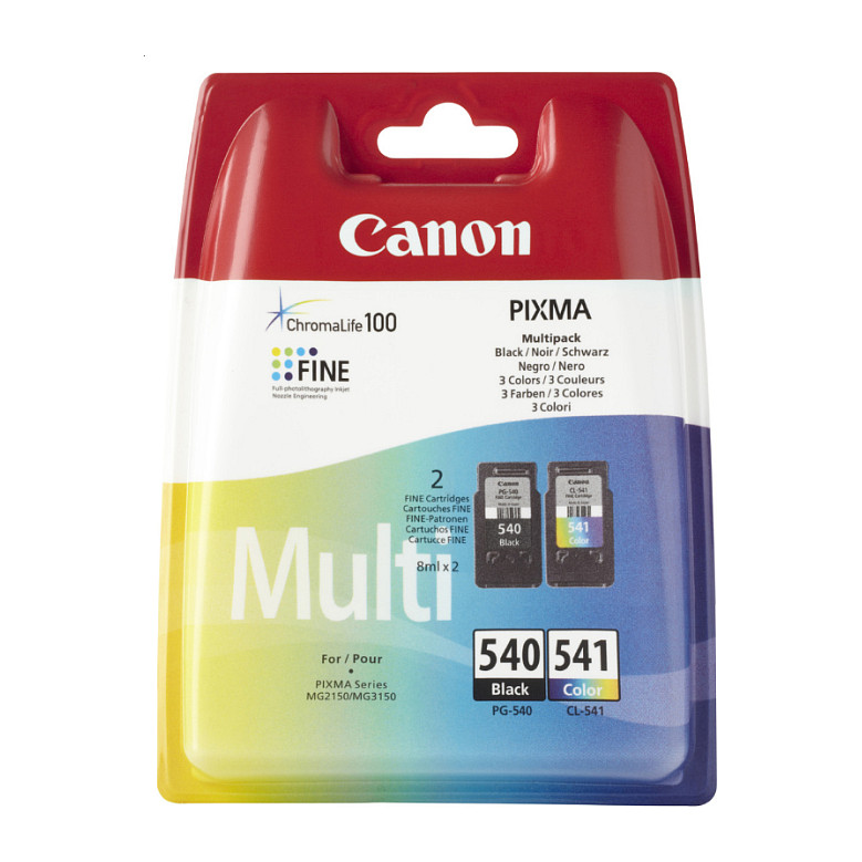 Komplet tinti CANON PG-540 + CL-541 (crna i boja)-0