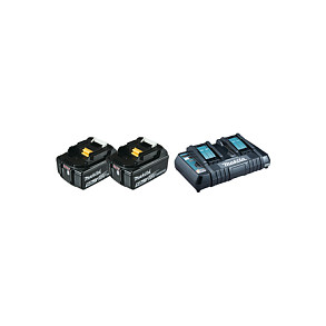 Energy Kit 197629-2 2x BL1850B + DC18RD
