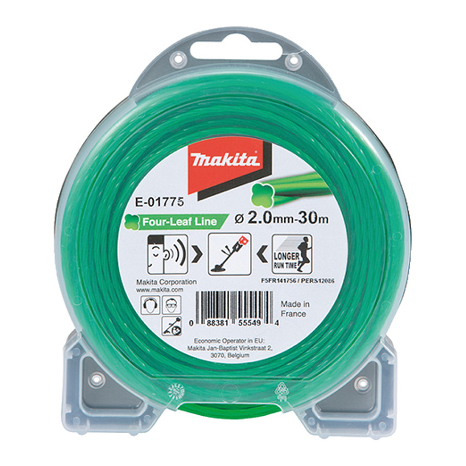 Nit za trimer MAKITA E-01775, četverolisna, 2.0 mm x 30 m-2