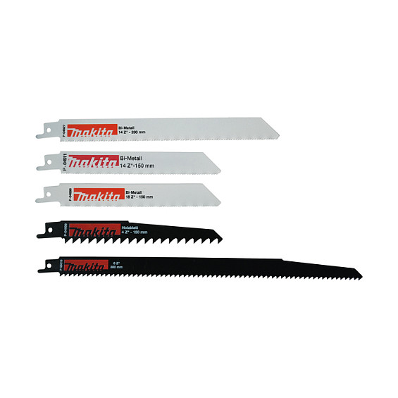 Reciprosgeblatt-Satz P-83945, 5-teilig (Lnge 150 - 300mm)-0