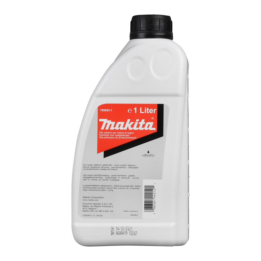 Ulje za lanac motorne pile MAKITA 195093-1, mineralno, 1L-0