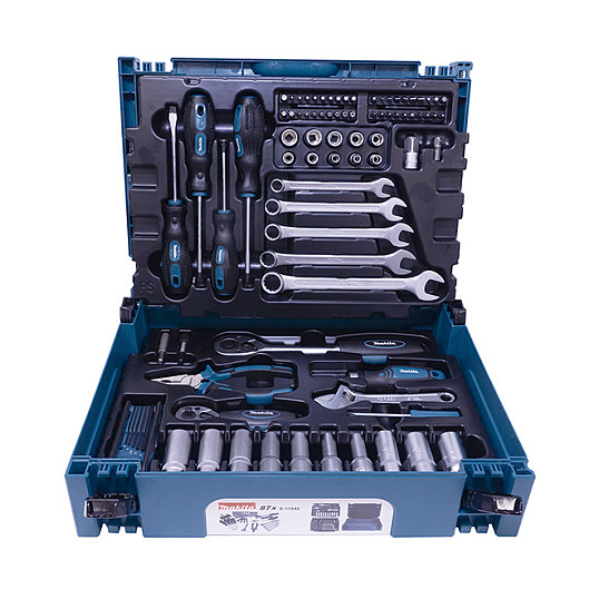 E-11542 Werkzeug-Set 87-tlg. im MAKPAC Gr. 1-0